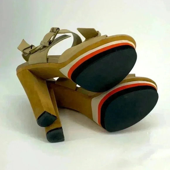 ALDO LEATHER HEEL SANDAL - Picture 6 of 6